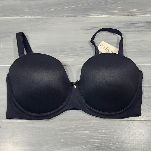Soma Embraceable Strapless Bra Multiway Straps 34DD Black - Picture 1 of 11